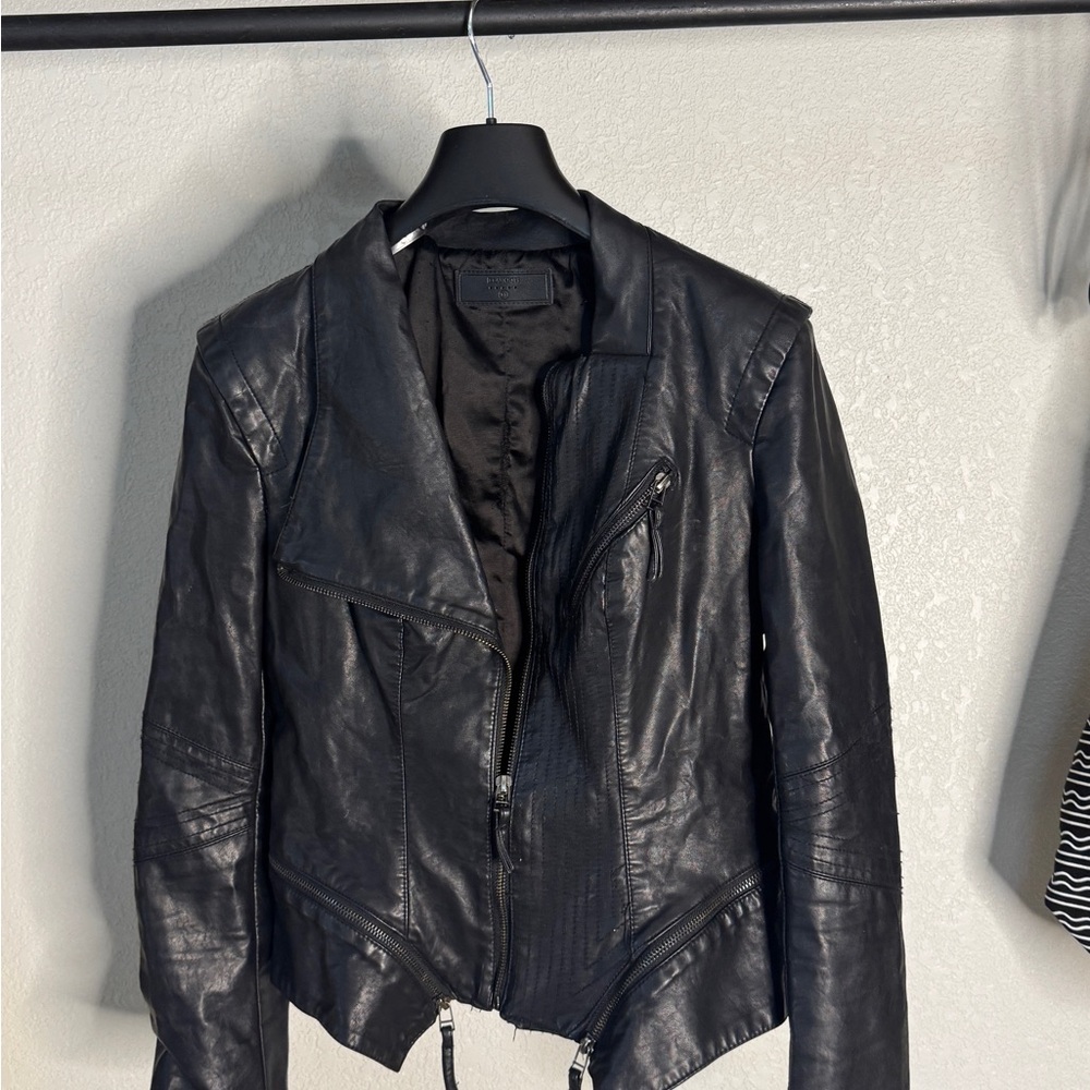 Blank NYC Black Leather Jacket